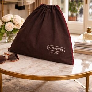 Coach vintage brown dust bag